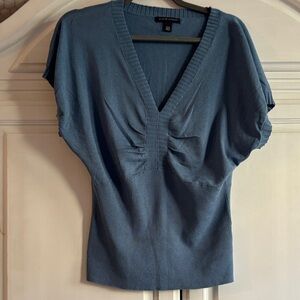 Banana Republic never worn silk blend cobalt blue